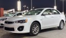 ميتسوبيشي لانسر Mitsubishi Lancer 2017 GLS 1.6L With Sunroof