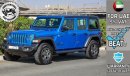 Jeep Wrangler Unlimited Sport Plus V6 3.6L , 2023 GCC , 0Km , With 3 Years or 60K Km Warranty @Official Dealer