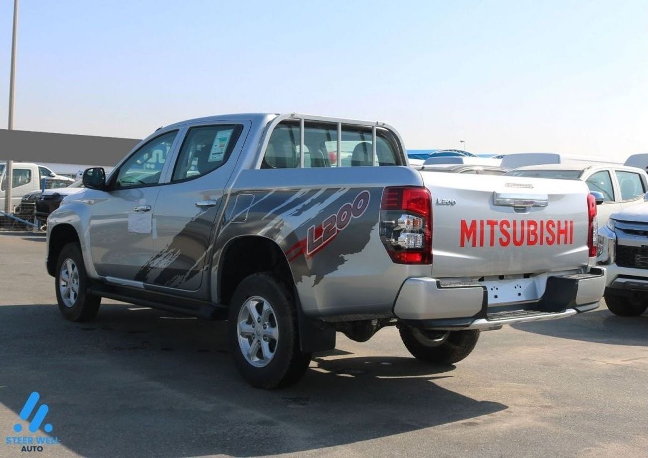 Mitsubishi L200 2023 Double Cab 2.4L | M/T Petrol | Power Locks & Windows | GCC Specs | Book Now!