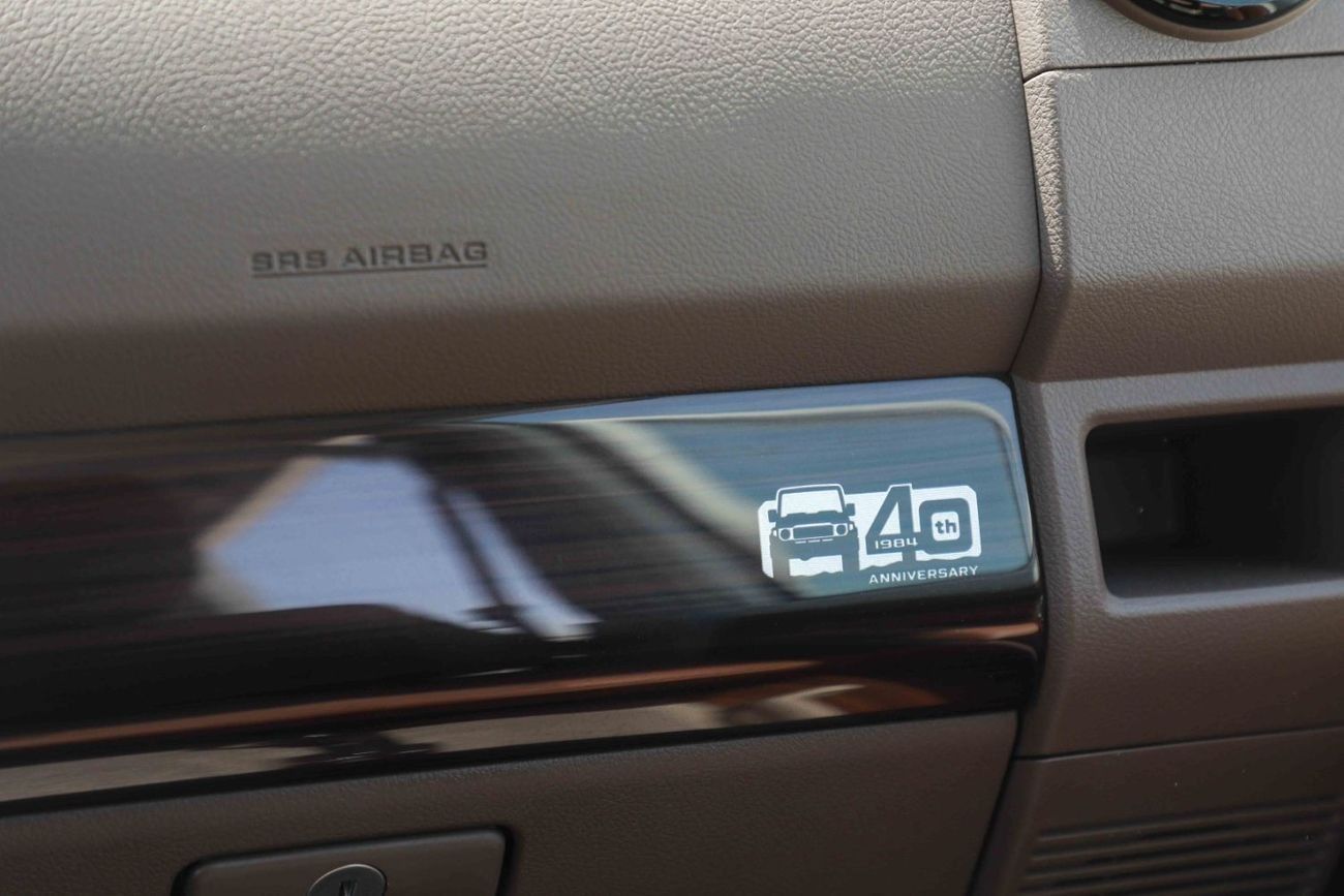 Toyota Land Cruiser 70 2025 TOYOTA LC76 HARDTOP 4.0 - WHITE inside SADLLE TAN | Export Only