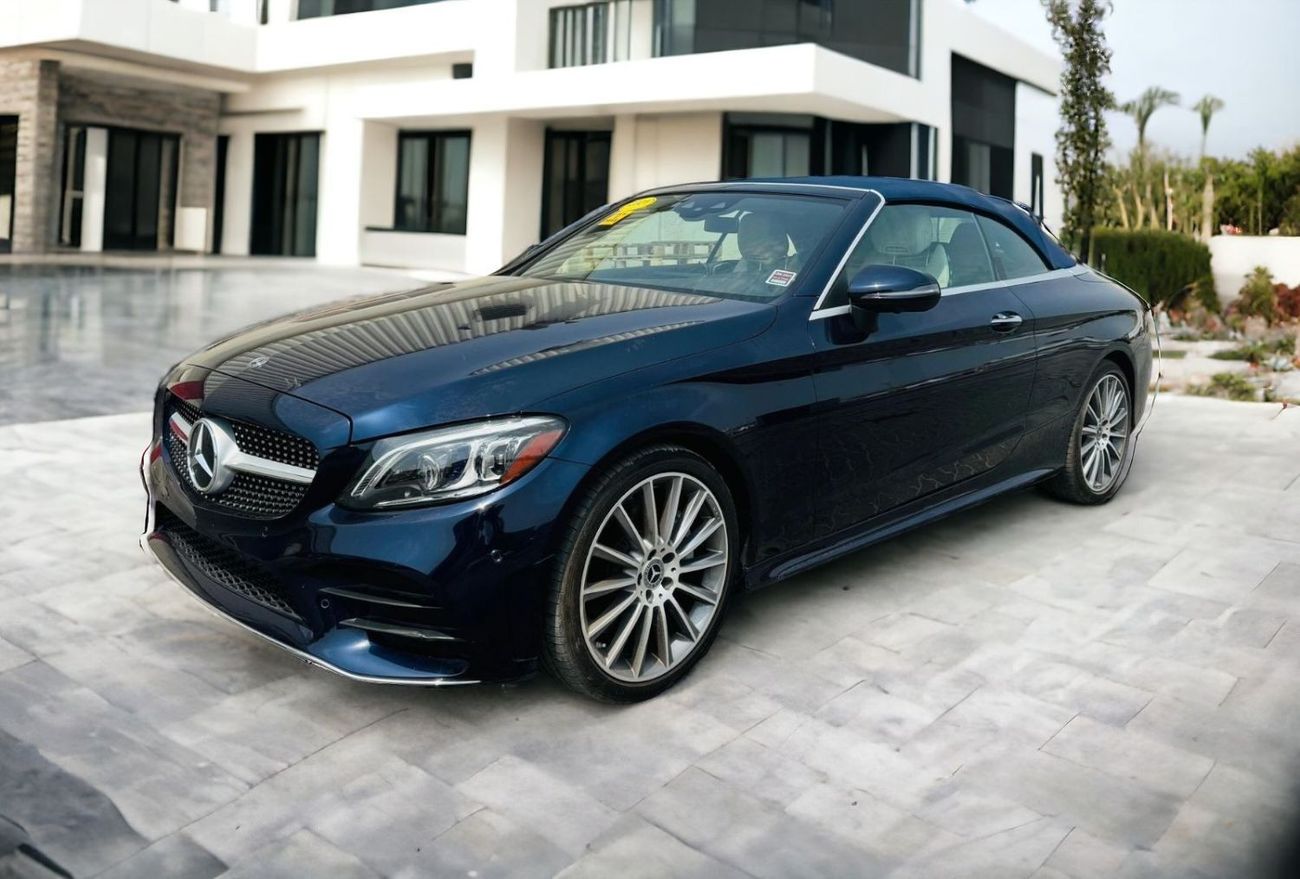 Mercedes-Benz C 300 Premium AED 2,160 PM | UNDER WARRANTY | LOW MILEAGE | MERCEDES C300 2021 CONVERTIBLE
