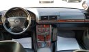 Mercedes-Benz 500 SEL 1992 Fresh imported from Japan high level of cleanliness free accented