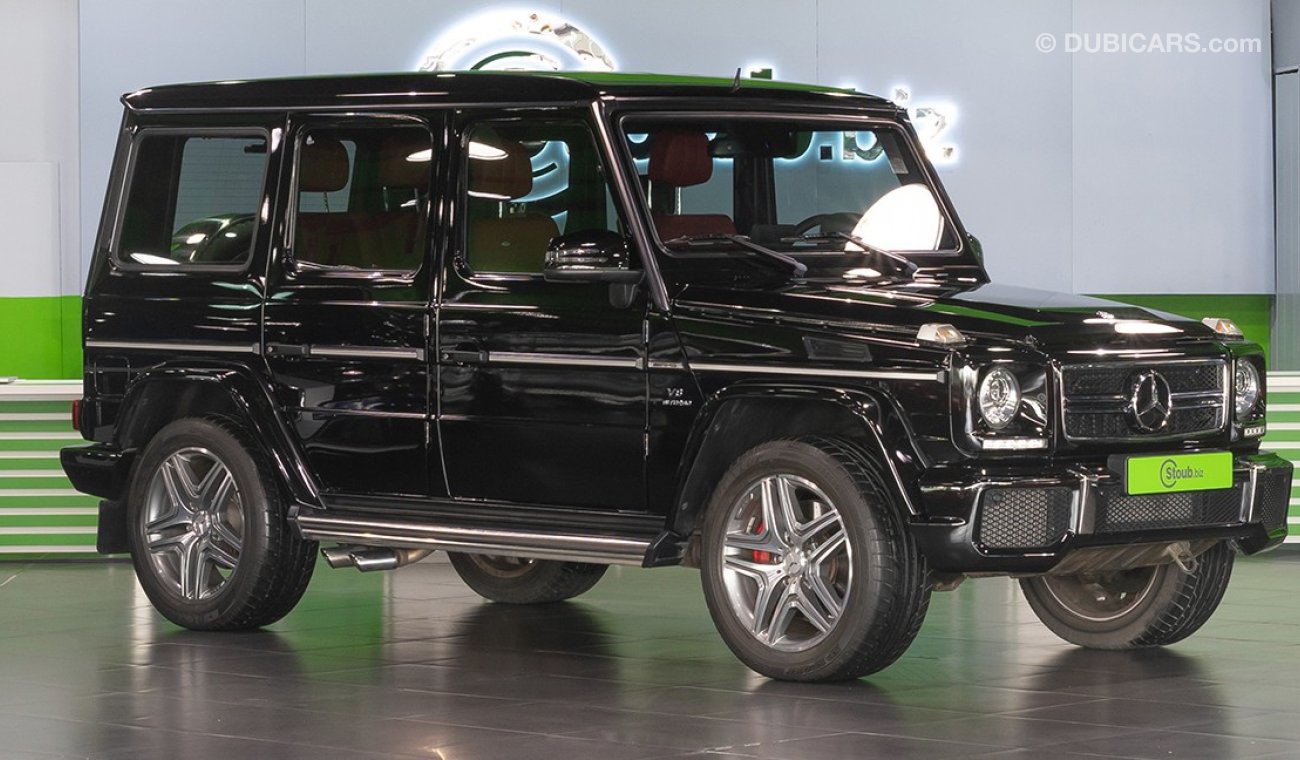 مرسيدس بنز G 63 AMG G63 WITH DESIGNO SEATS IN GREAT CONDITION (FULL SERVICE HISTORY AVAILABLE)