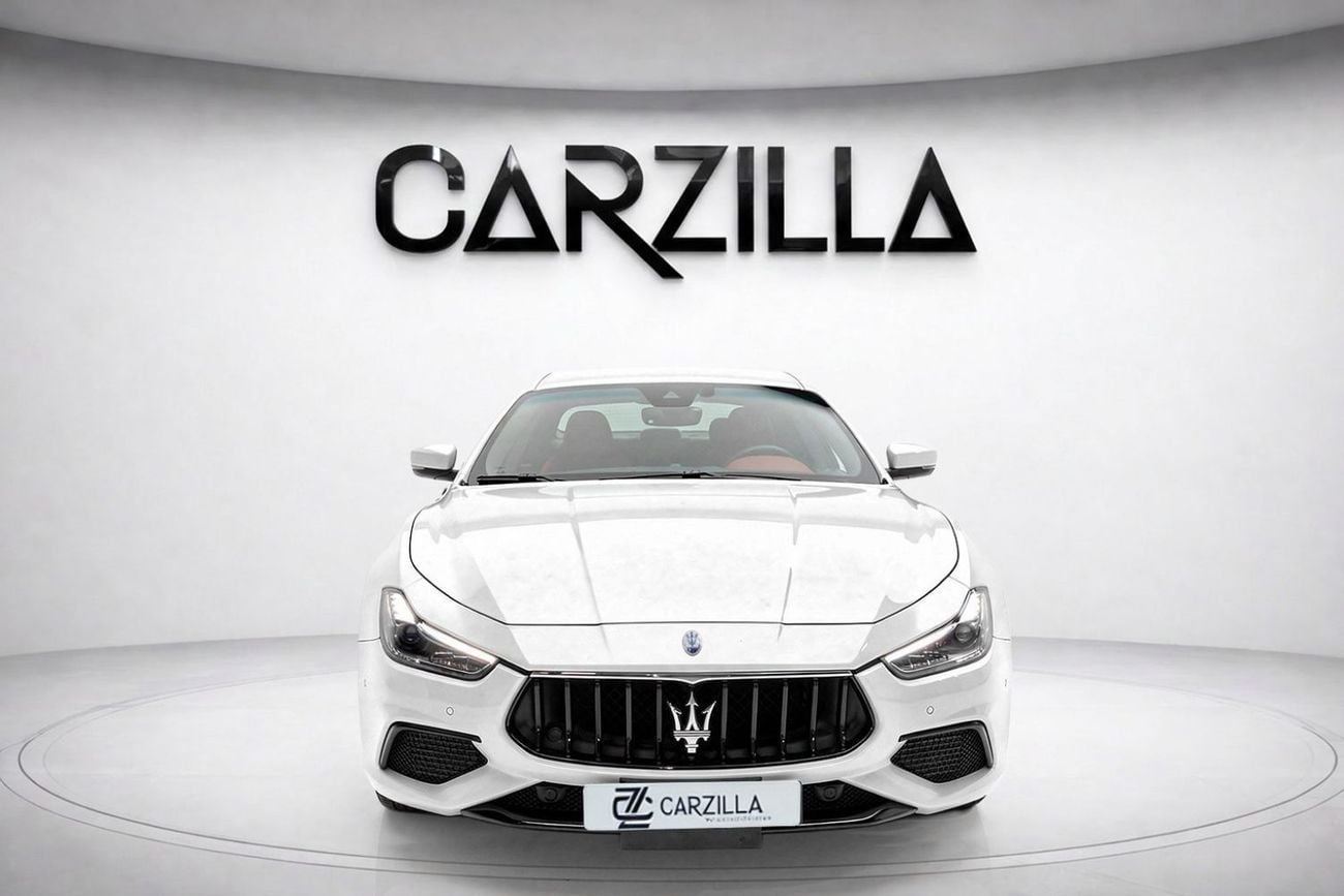 Maserati Ghibli Modena 3.0L AED 3,290 / Monthly l 0% Downpayment l Modena V6 l 1 Year Warranty