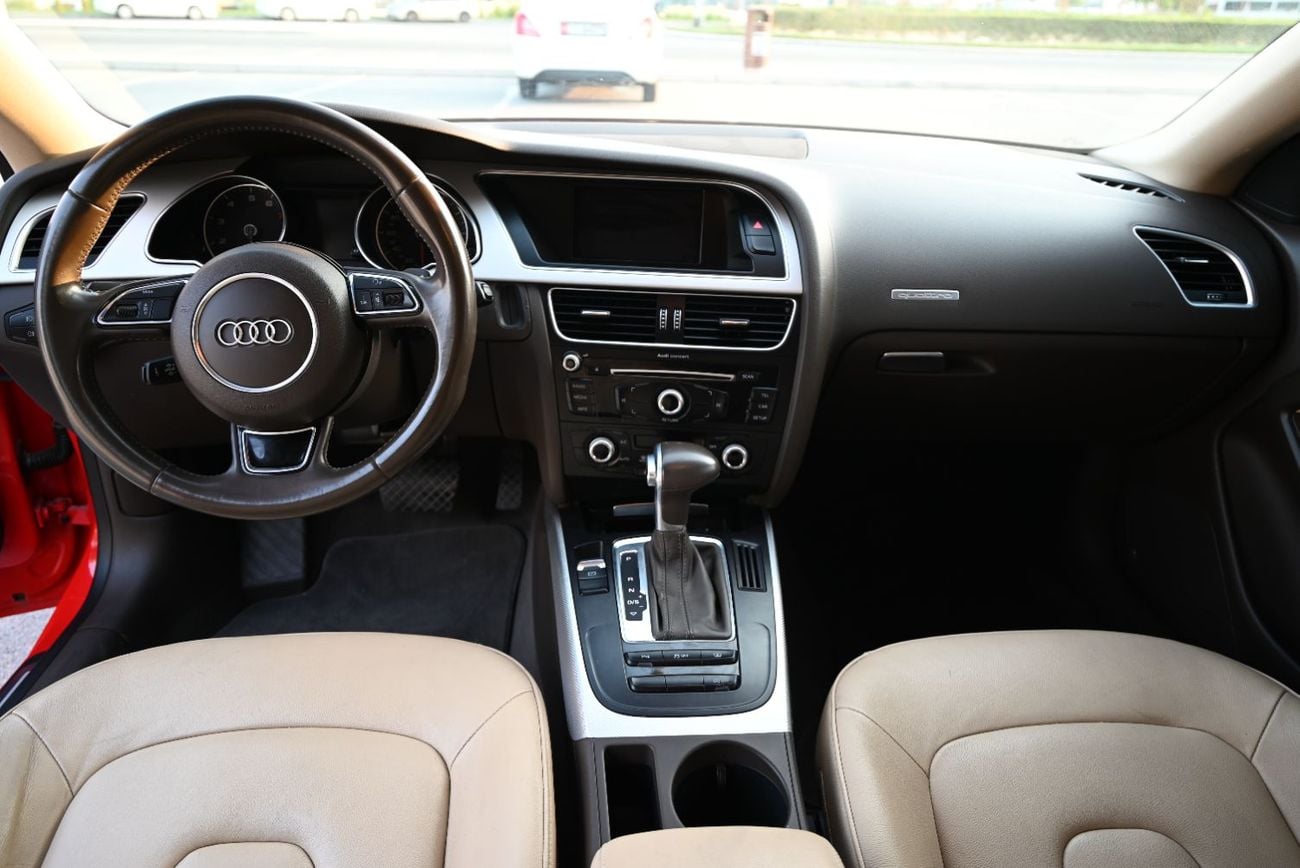 Audi A5 45 TFSI S-LINE - 0% DP - FULL AGENCY MAINTAINED - FIRST OWNER - AUDI A5 COUPE 4WD - GCC SPECS