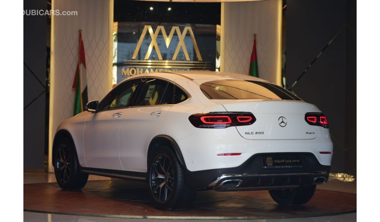 مرسيدس بنز GLC 200 ✔ Coupe ✔ AMG Package ✔ Panoramic Roof ✔ Smart Key Access