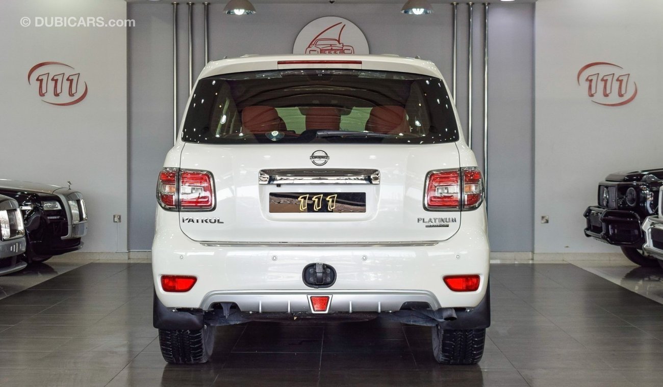 Nissan Patrol TITANIUM LE VVEL DIG With Platinum Badge / GCC Specifications