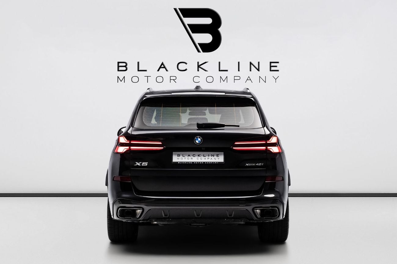 BMW X5 XDRIVE40i M SPORT PRO BUY NOW, PAY 2027 | THE BLACKLINE STANDARD | August 2029 Warranty + Service Contract, GCC