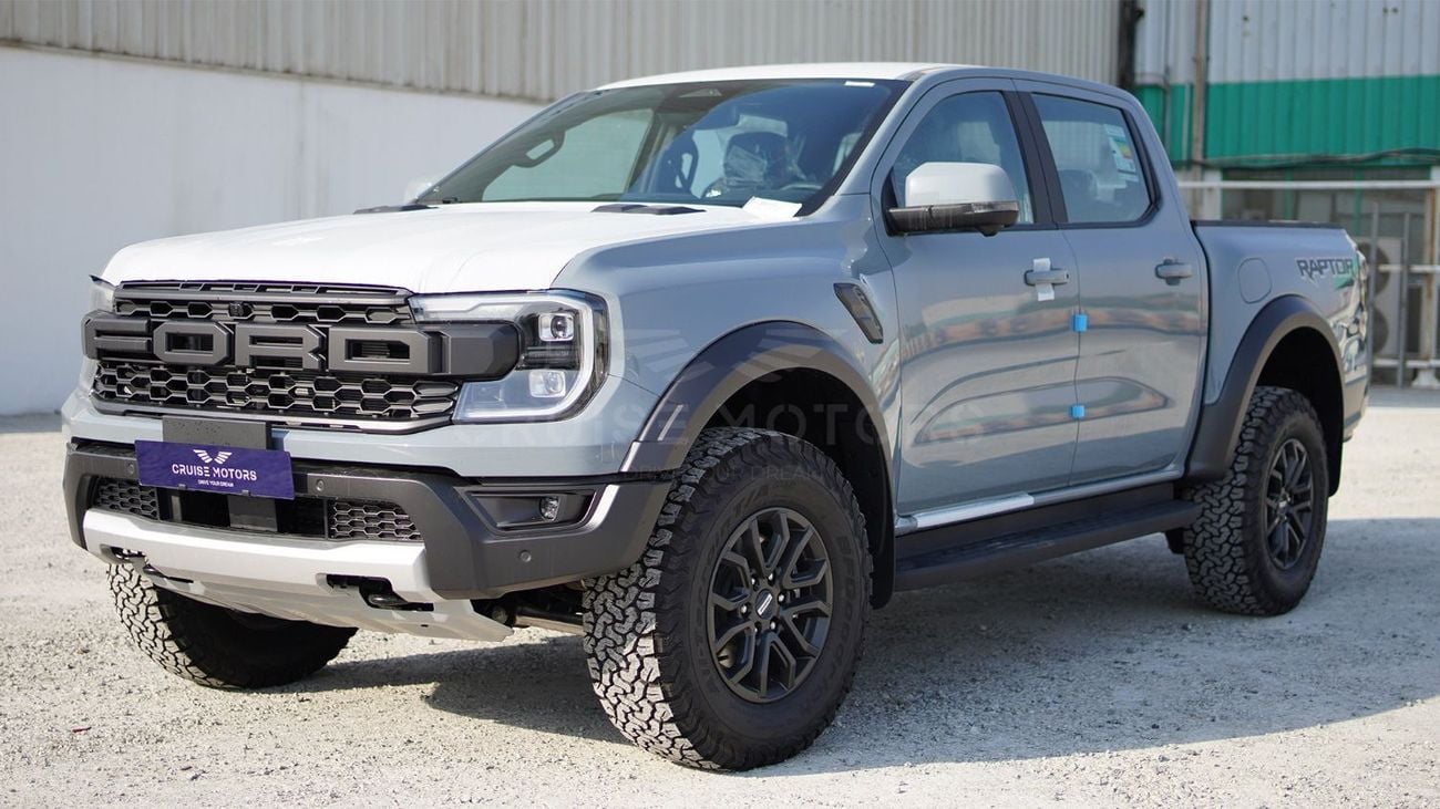 فورد رينجر رابتور Automatic - 3.0L - Petrol - Pick Up - 4WD - 5 Seats - 4 Doors - GREY