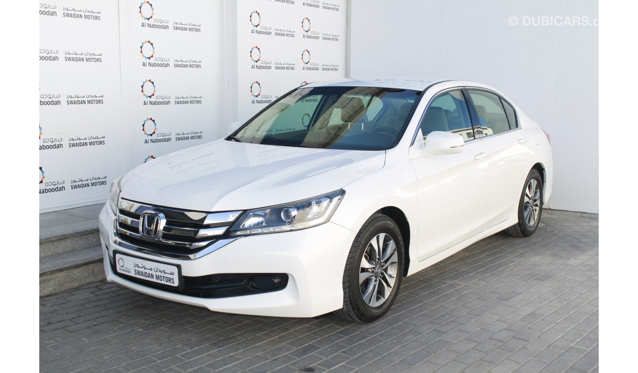 هوندا أكورد 2.4L EX 2015 MODEL WITH WARRANTY