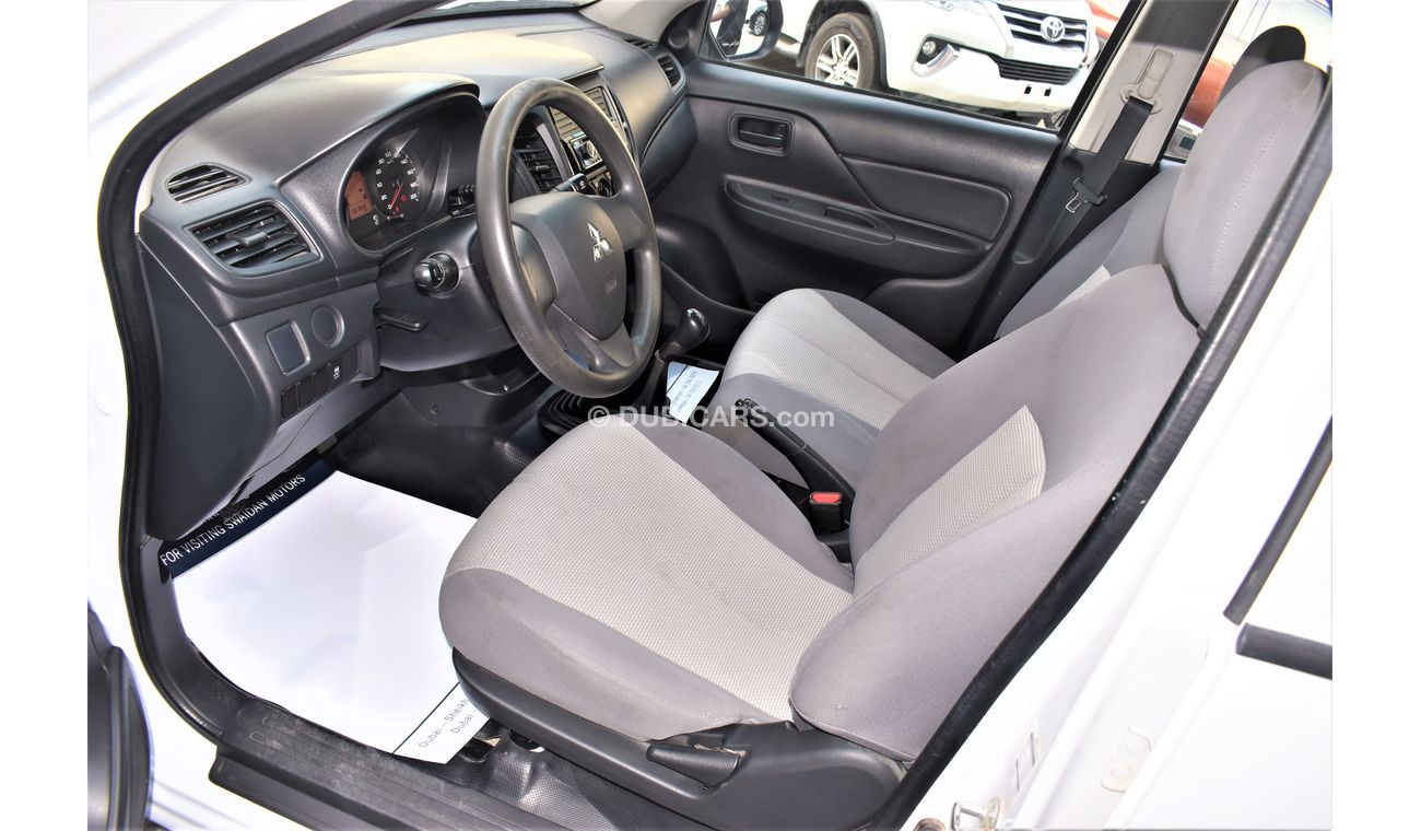 Mitsubishi L200 AED 910 PM 2.4L GL 2WD DC GCC DEALER WARRANTY