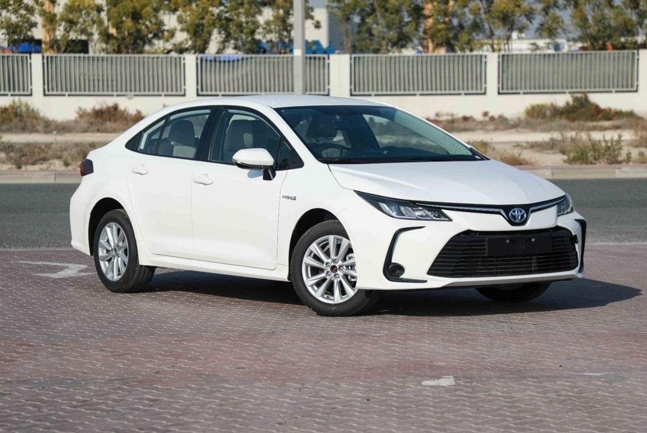 Toyota Corolla 2024 TOYOTA COROLLA LOW HYBRID 1.8 - SUPER WHITE inside FROMAGE | Export Only