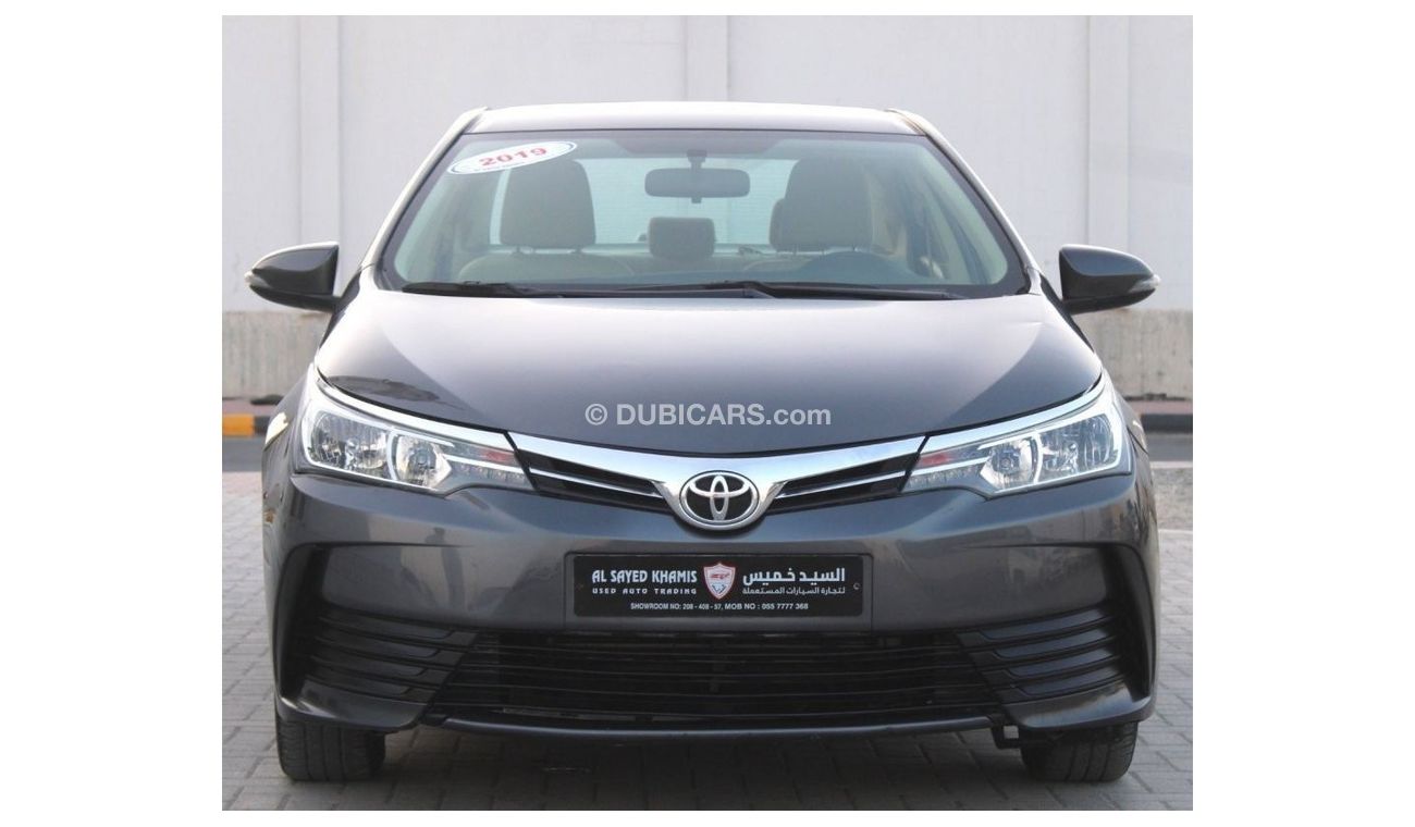 Toyota Corolla SE Toyota Corolla 2019 GCC, in excellent condition, without accidents