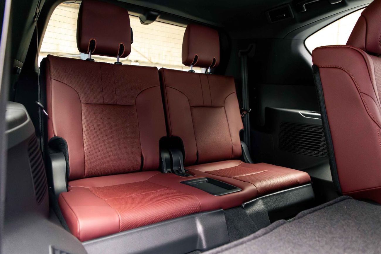 Lexus LX 700h 3.5L - Sonic Quartz Inside Crimson | Export Only