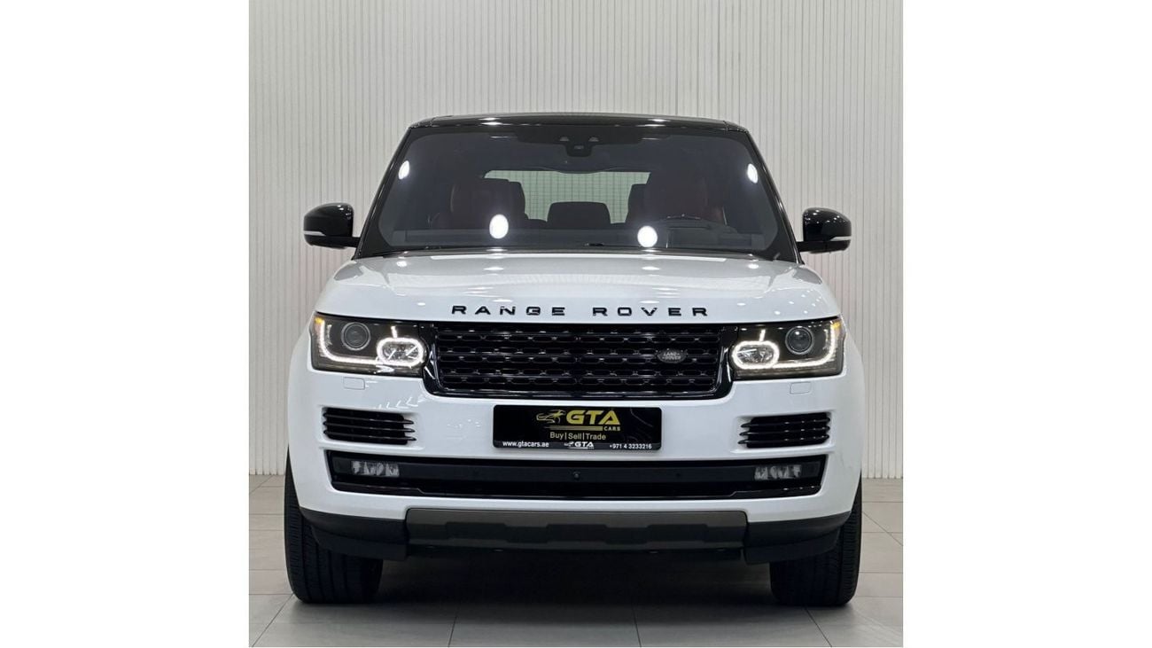 Land Rover Range Rover 2017 Range Rover Vogue SE Supercharged, Warranty, Service History, Fully Loaded, GCC
