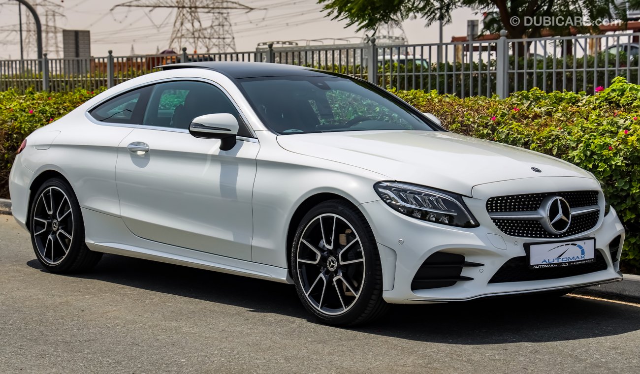 مرسيدس بنز C 200 كوبيه AMG خليجية 2022 , 0 كم , (( فقط للتصدير , بسعر التصدير ))