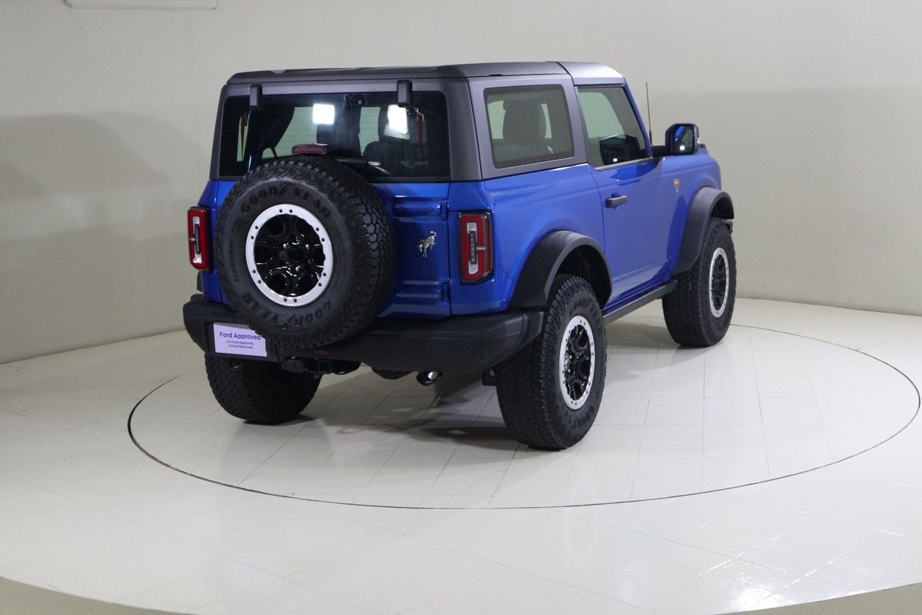 Ford Bronco Badlands 2.7L B2D1725 BRONCO 2 DOORS BADLANDS 334A 2.7L V6 ECOBOOST LTHR SSQTCH + TOW BAR