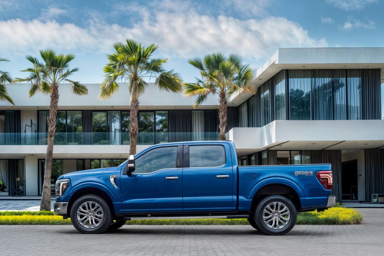 Ford F 150 F-150 Lariat Crew Cab 3.5L | 4,211 P.M | 0% Downpayment | 2030 FORD WARRANTY! | Ramadan Offer!