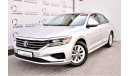 Volkswagen Passat AED 1370 PM | 2.5L S GCC DEALER WARRANTY