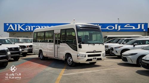 Toyota Coaster DLX - 23 Seater Bus with 4.2L Diesel Engine - Manual Transmission - AM/FM - Power Door