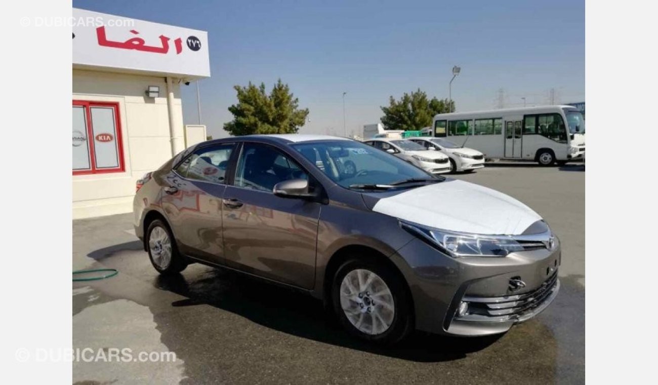 Toyota Corolla 2018 mid options 1.6L