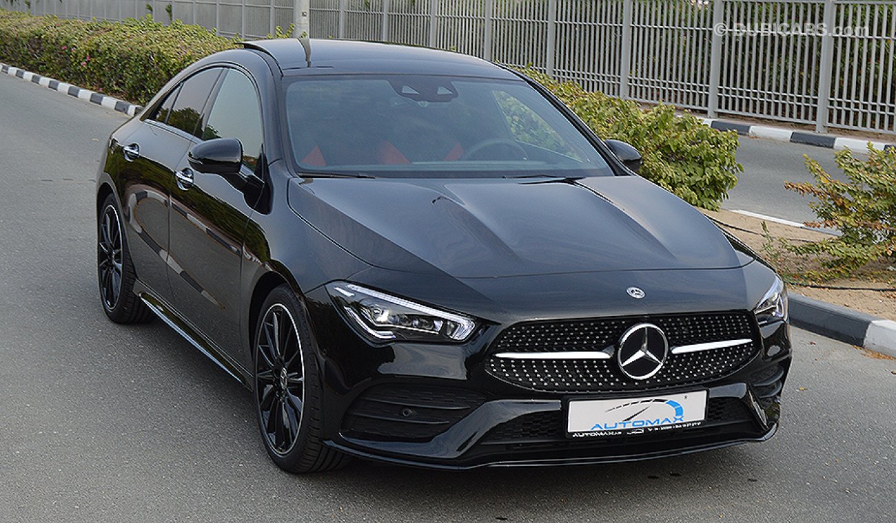 Mercedes-Benz CLA 200 AMG 2020, GCC, 0km, with 2 Years Unlimited Mileage Warranty + 60,000km Free Service at EMC