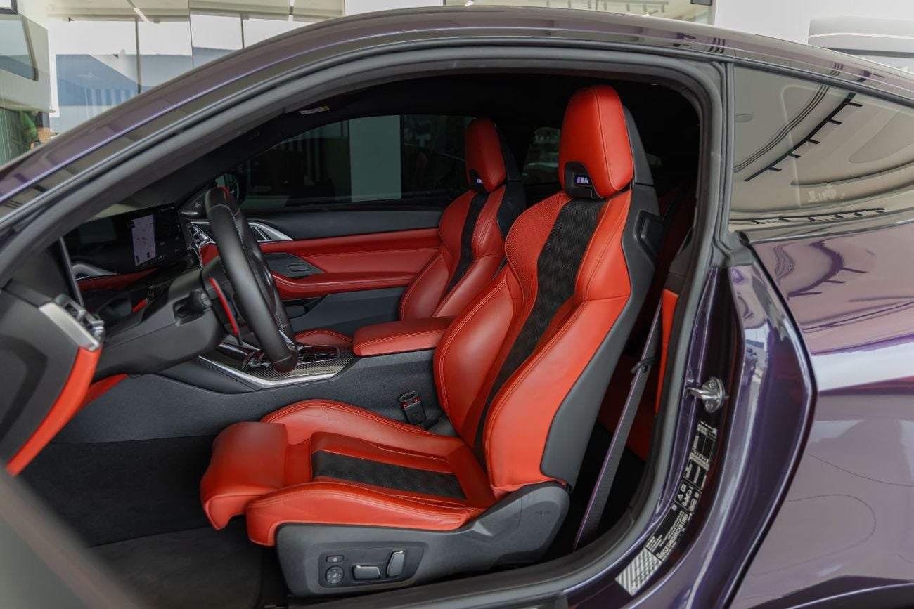BMW M4 BMW M4 COMPETITION | COUPE | GCC | 5 YEARS WARRANTY | SERVICE CONTRACT | FULL CARBON FIBER 2025
