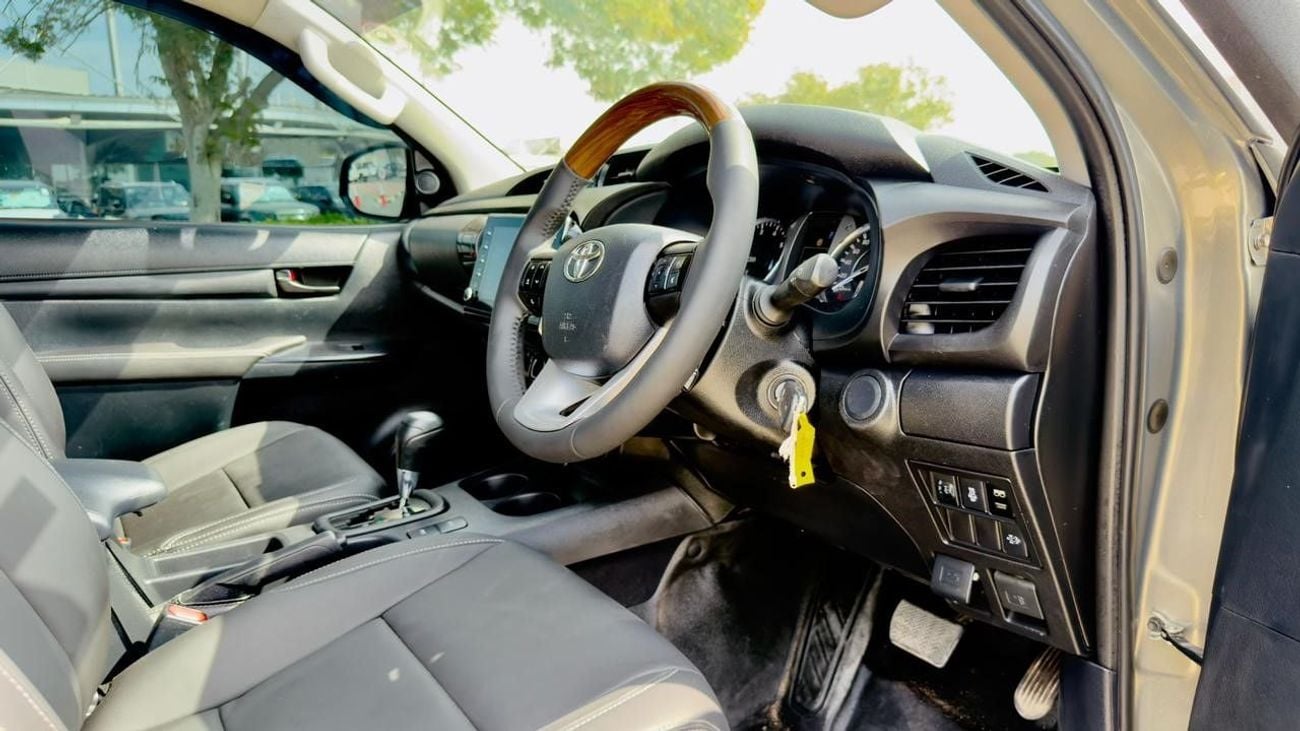 Toyota Hilux 2023 | 2.8L DIESEL | AUTOMATIC TRANSMISSION | RHD | GR ROCCO KIT INSTALLED | HEAVY 4X4 SPORTS BAR WI