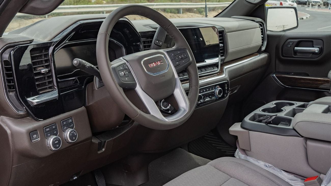 جي أم سي سييرا 2025 GMC Sierra SLE V8 5.3L AT Petrol Single Cab (Gray)