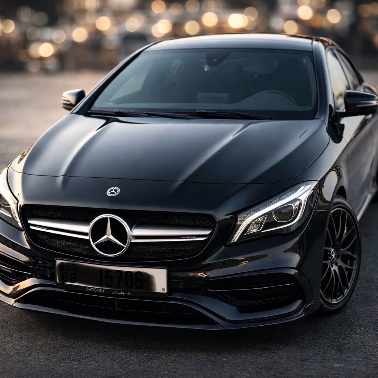 Mercedes-Benz CLA 45 AMG 2.0L turbocharged engine