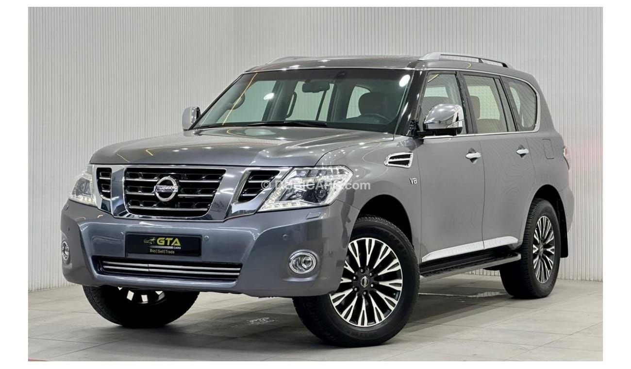 نيسان باترول 2016 Nissan Patrol LE Platinum V8, Warranty, Full Nissan Service History, Full Options, GCC