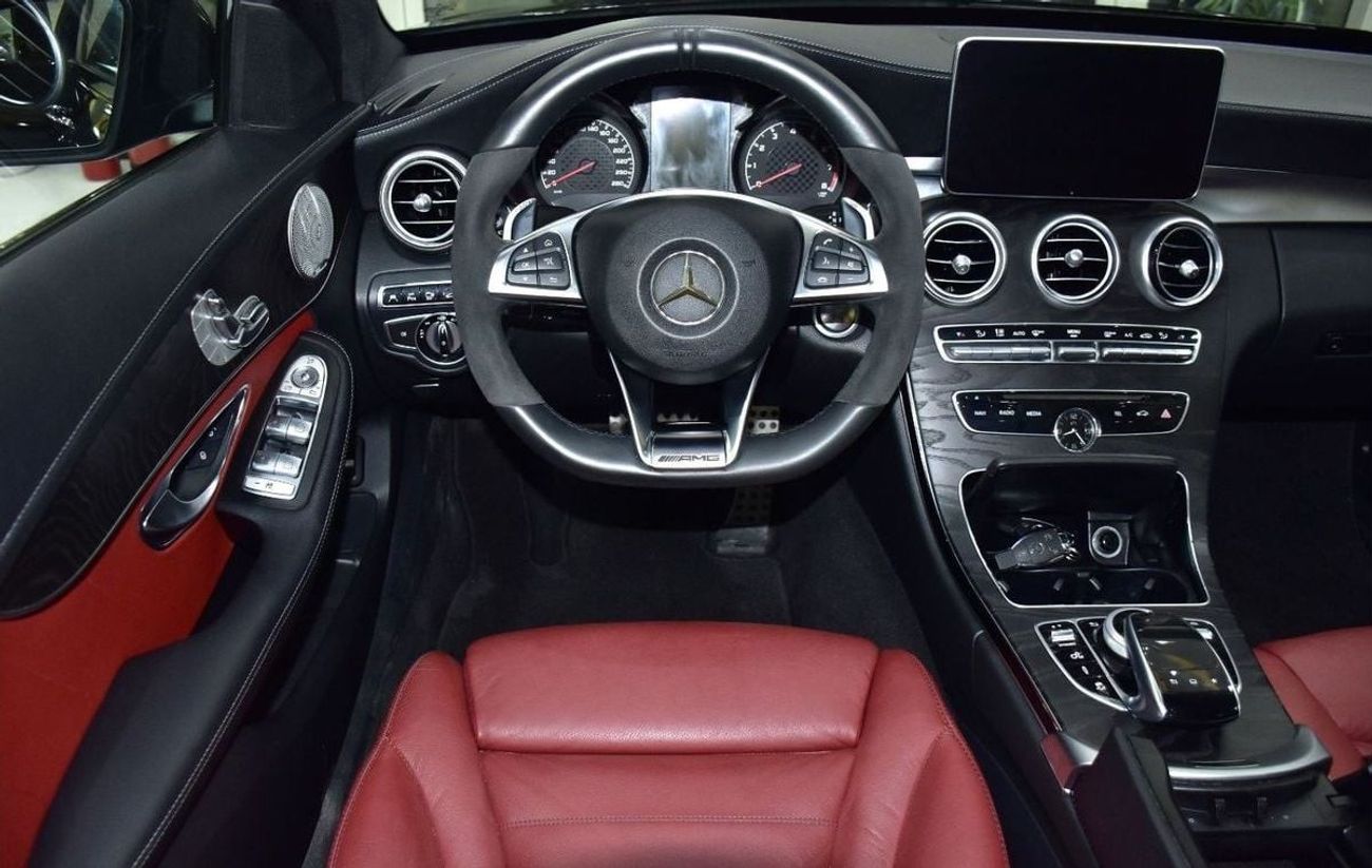 مرسيدس بنز C 450 EXCELLENT DEAL for our Mercedes Benz C450 4Matic ( 2016 Model ) in Black Color GCC Specs