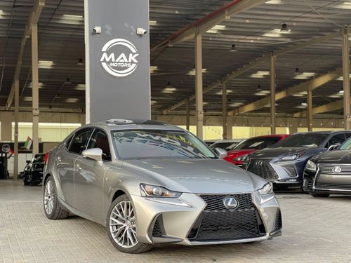 لكزس IS 350 F-Sport Platinum 3.5L IS 3.5L V6 / PLATINUM / CLEAN TITLE / 1290 AED MONTHLY