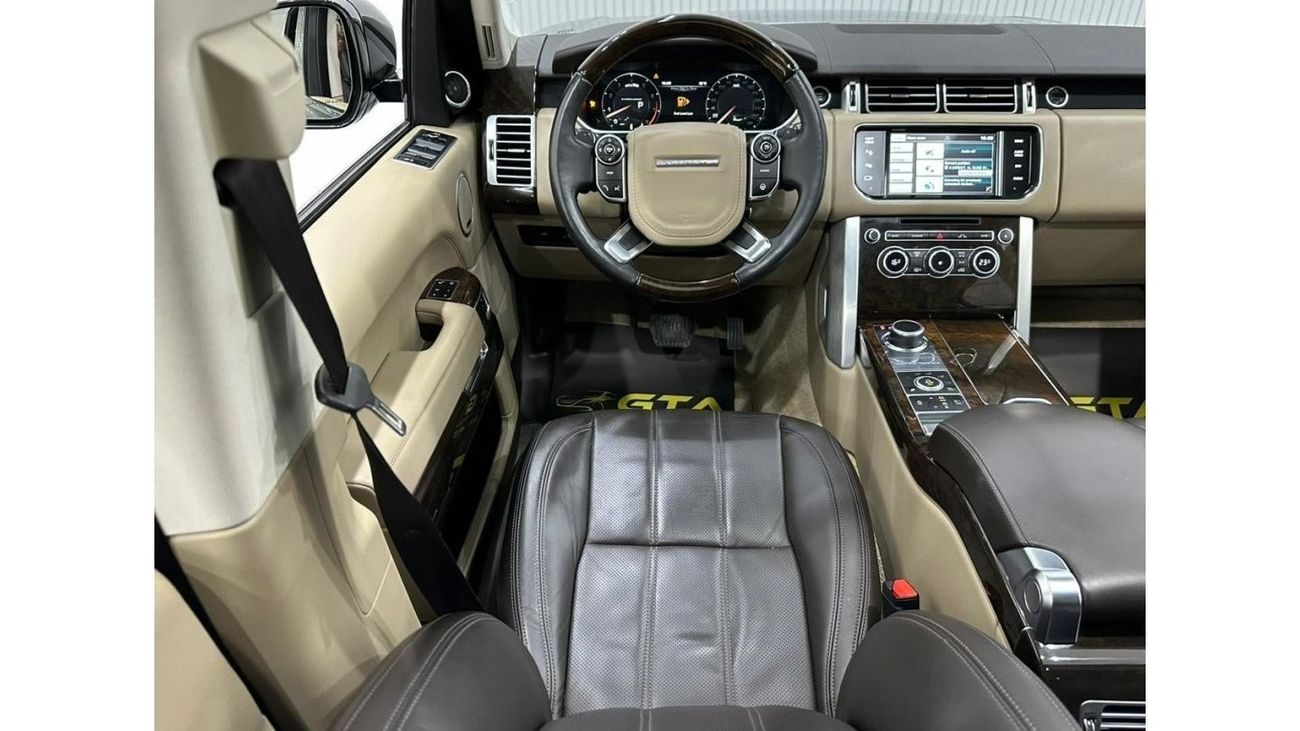 لاند روفر رينج روفر 2015 Range Rover Vogue Supercharged, Full Service History, Fully Loaded, Excellent Condition, GCC