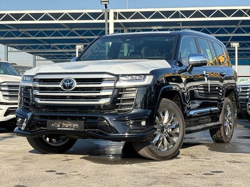 تويوتا لاند كروزر VXR 3.5 لتر PTR أوتوماتيك // 2026 // كاملة المواصفات مع رادار، كاميرا 360 درجة، شاشة عرض رأسية، مقاع
