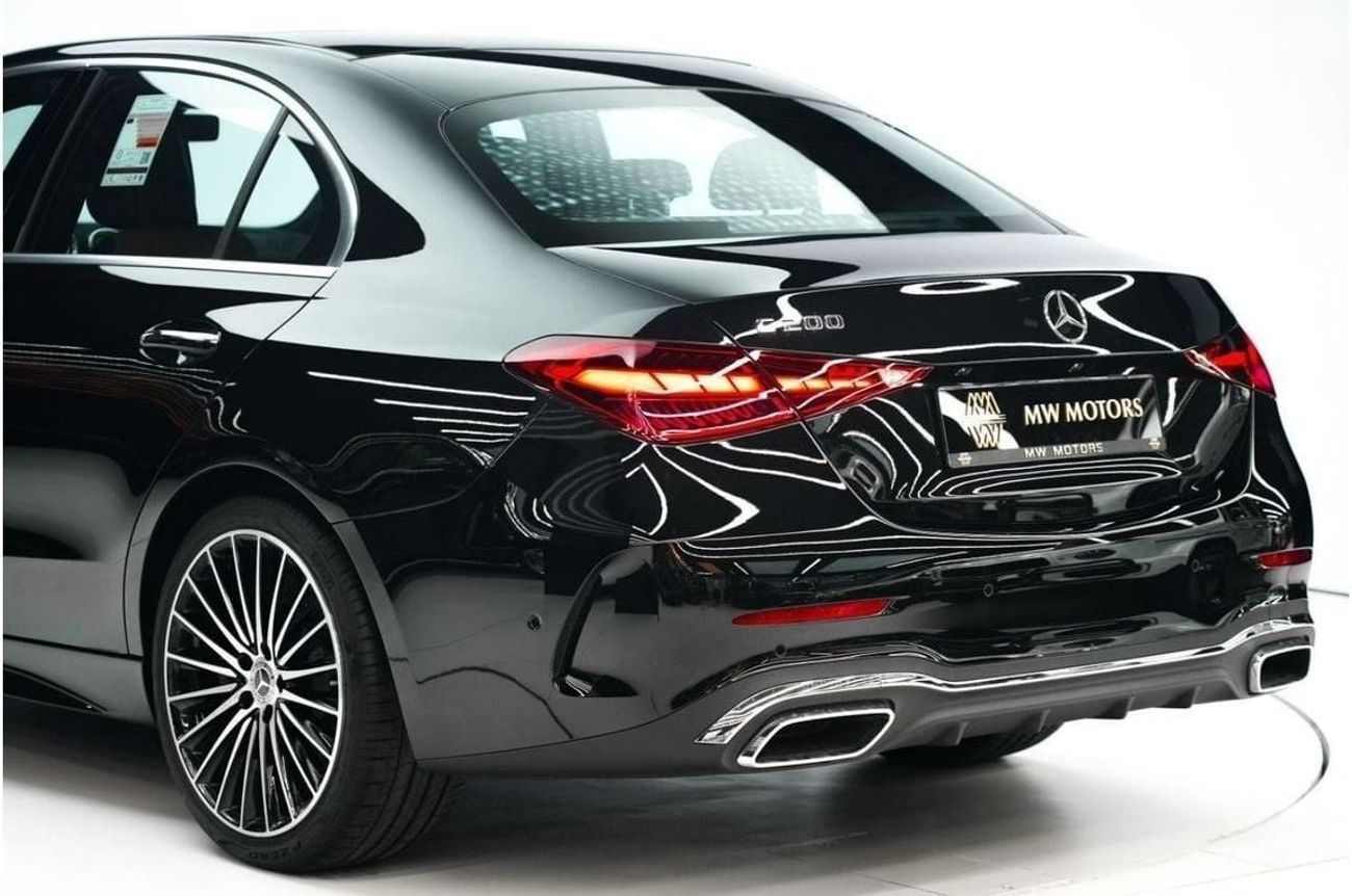 مرسيدس بنز C 200 Mercedes-Benz C 200 | 2025 GCC 0km | Agency Warranty | AMG Package |