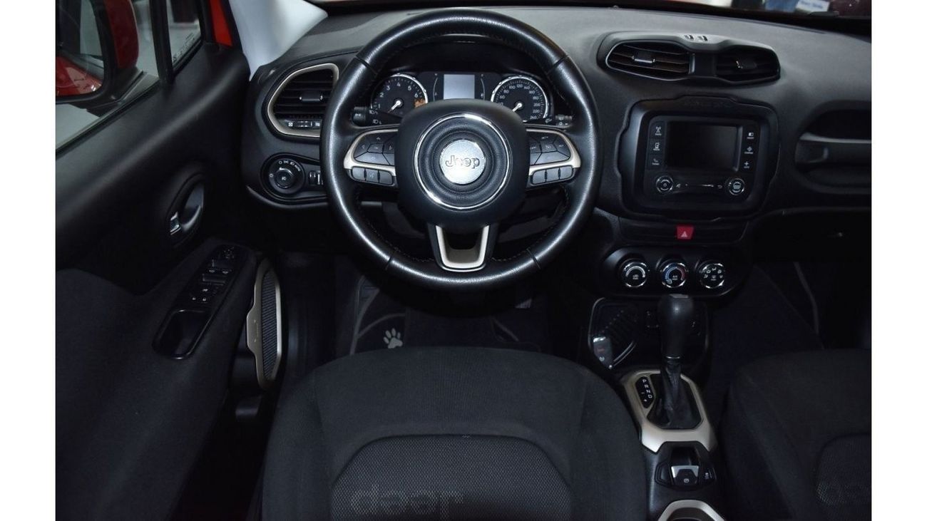 Jeep Renegade EXCELLENT DEAL for our Jeep Renegade Longitude ( 2017 Model ) in Red Color GCC Specs