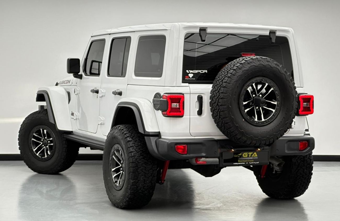 جيب رانجلر 2024 Jeep Wrangler Unlimited Rubicon, 03/2029 Jeep Warranty, 03/2027 Jeep Service Contract, Jeep Ful