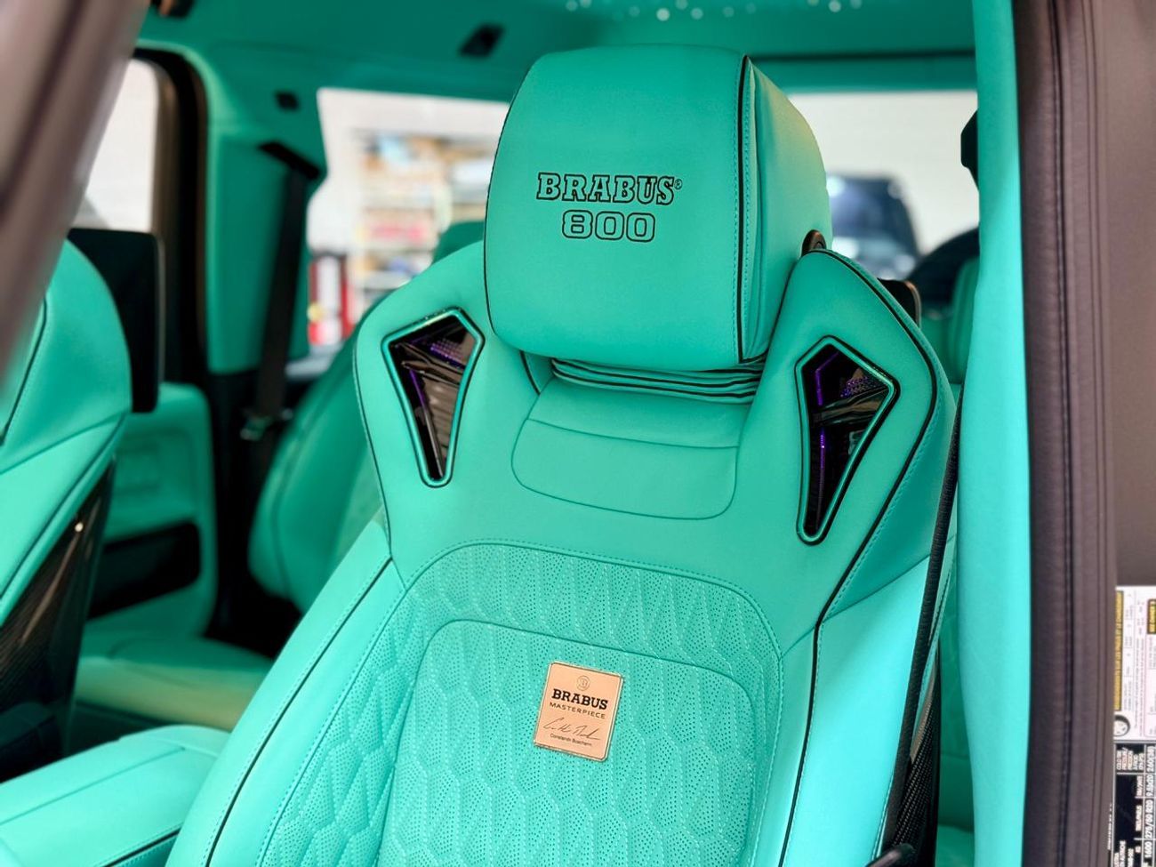 Mercedes-Benz G 63 AMG BRABUS 800 - Mercedes-AMG G 63 Mercedes Benz Brabus G800 - Mat Black - 2025 - Fully Loaded