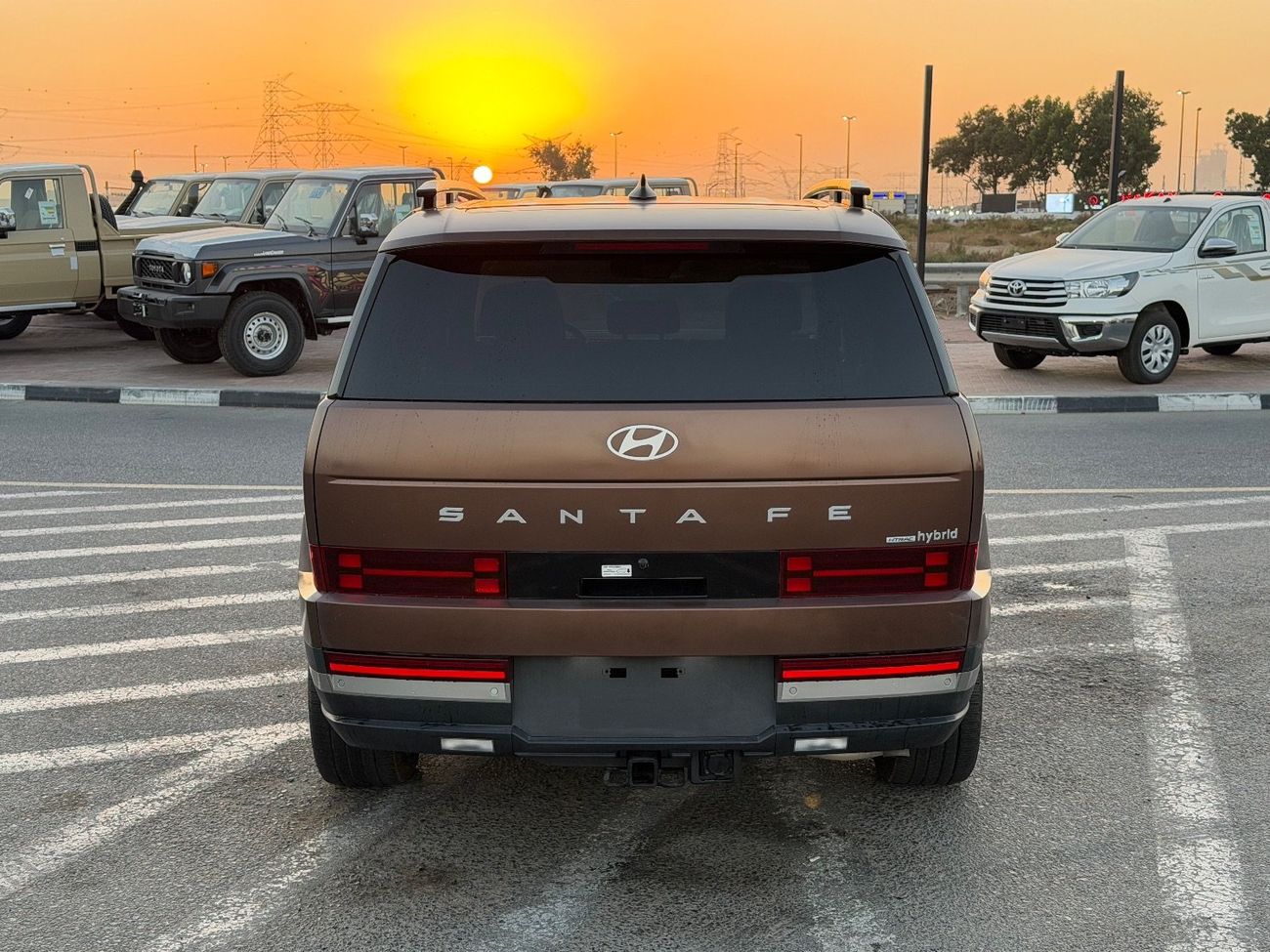 Hyundai Santa Fe 2024 SANTAFE LIMITED HYBRID 1.6 FULL OPTIONS IMPORTED FROM USA Smartstream G1.6T HEV