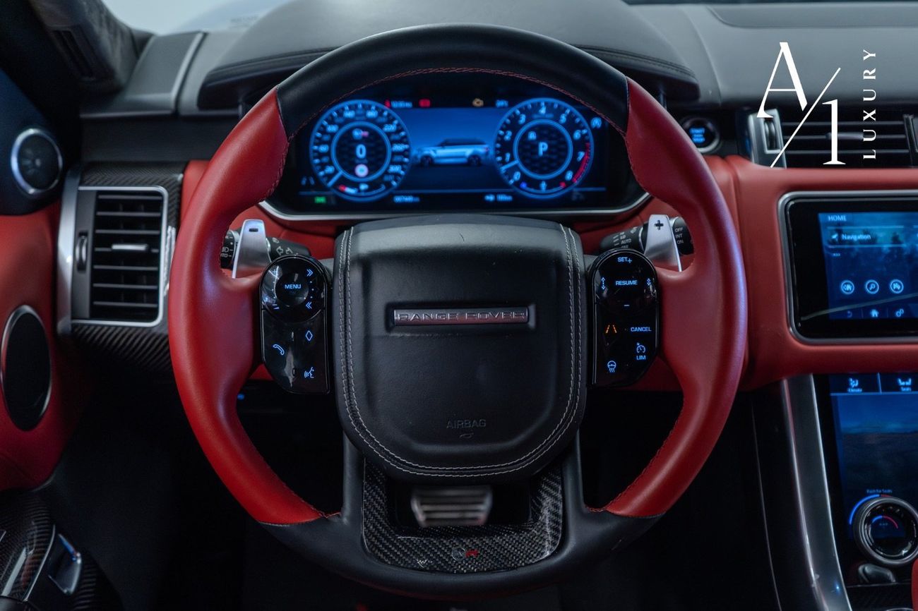 لاند روفر رينج روفر سبورت 2020 Range Rover SVR, Excellent Condition, Carbon Fibre Edition, Fully Loaded, European Specs