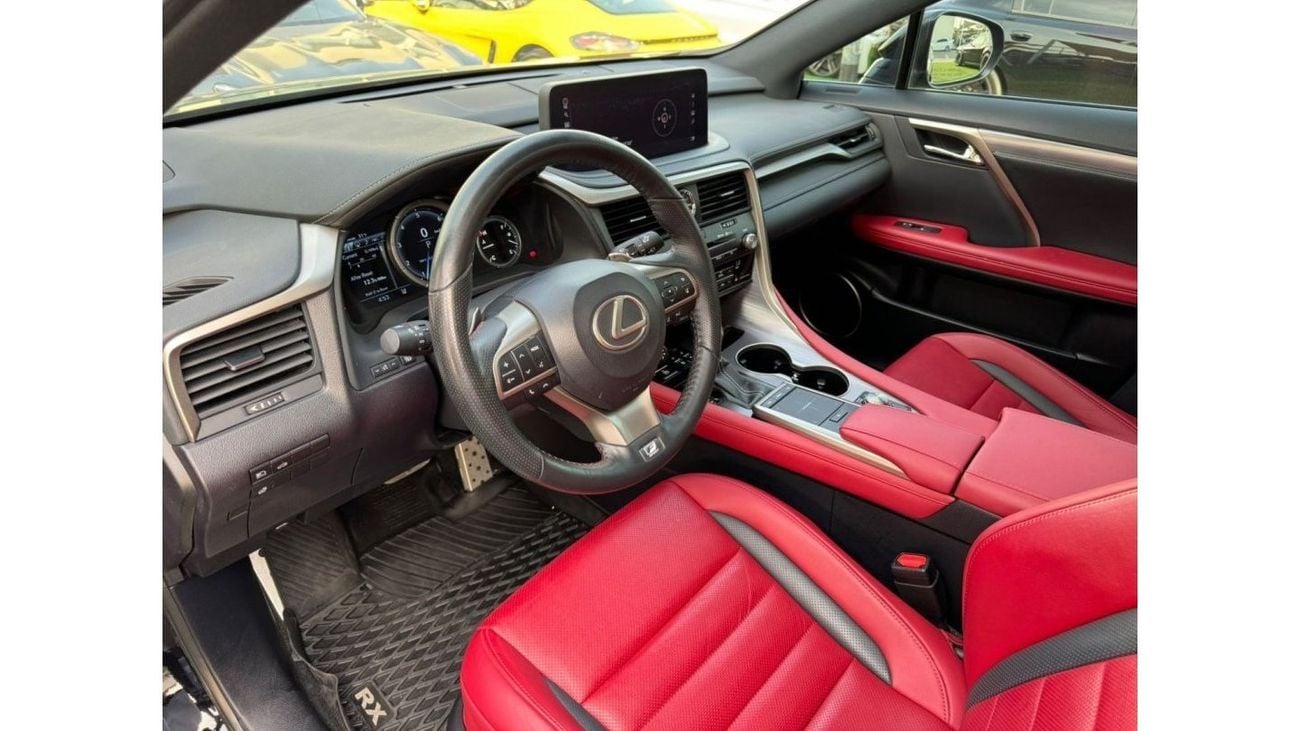 لكزس RX 350 F-سبورت لكزس RX 350 2020 F SPORT وارد كندا صبغ وكالة كلين تايتل صبغ وكالة بحاله ممتازه