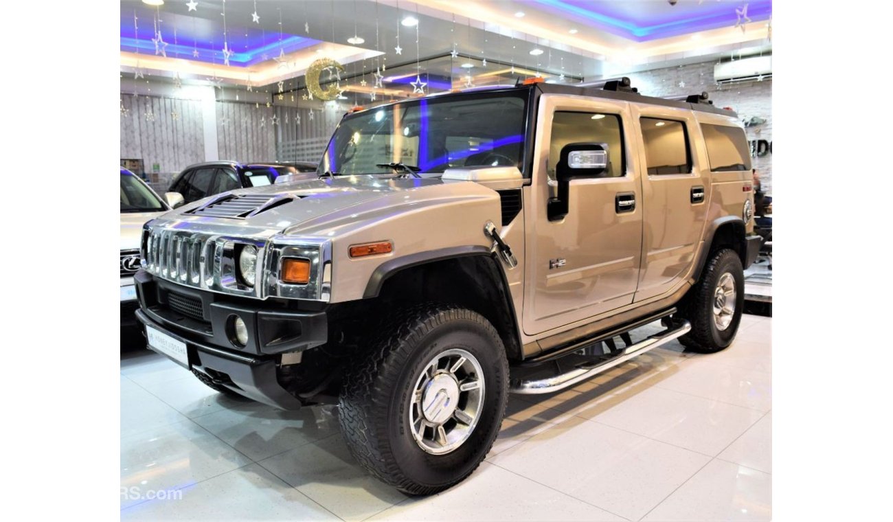 Hummer H2 ORIGINAL PAINT ( صبغ وكاله ) PERFECT CONDITION Hummer H2 2007 Model!! in Beige Color! American Specs