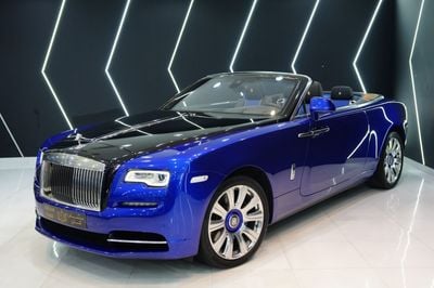 رولز رويس داون  2017 Rolls-Royce Dawn, Two-Tone Exterior/Interior, Teak Yacht Deck, GCC Specs!!