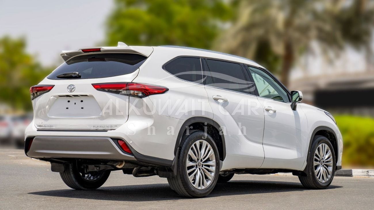 تويوتا هايلاندر TOYOTA HIGHLANDER PLATINUM 2.4P AWD AT MY2023 – WHITE