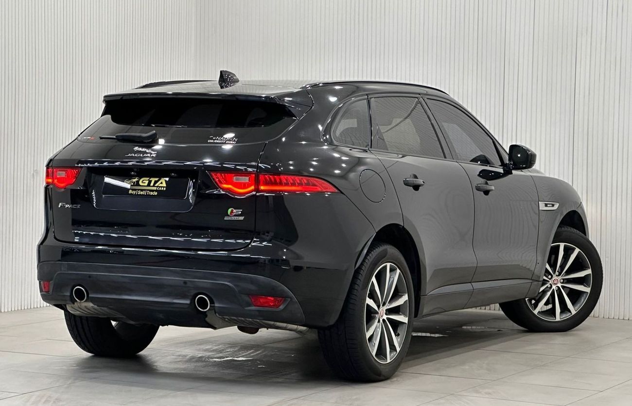 Jaguar F Pace 2017 Jaguar F-Pace S, Warranty, Full Jaguar Service History, Low Kms, GCC Specs