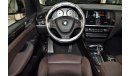 BMW X3 ORIGINAL PAINT ( صبغ وكاله ) AGENCY WARRANTY / SERVICE CONTRACT BMW X3 M-Kit 2016 Model!