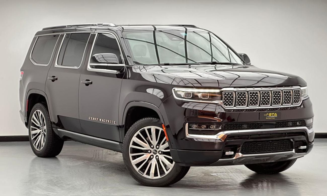 جيب واجونير 2023 Jeep Grand Wagoneer Series 3, 07/2028 Jeep Warranty, Jeep Full Service History, GCC