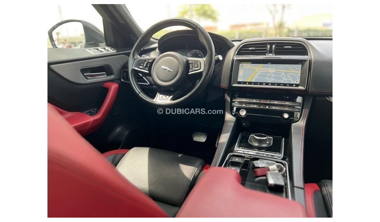 Jaguar F Pace JAGUAR F PACE S 2017 GCC V6 3.0L FULL OPTIONE FULL AGENCY SERVICE HISTORY ORIGINAL P