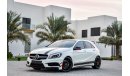 Mercedes-Benz A 45 AMG 4Matic - 2015 - AED 2,526 P.M. AT 0% DOWNPAYMENT